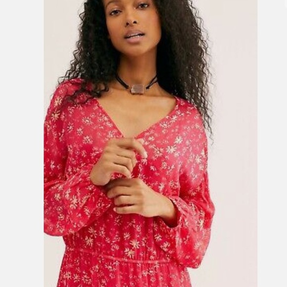 Free People Wallflower Midi Dress - Picture 2 of 8